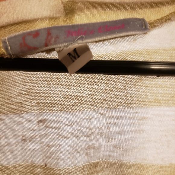 Yellow and white striped bloyse - Picture 2 of 2